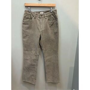 LL Bean 8P women’s tan straight cut corduroy pants